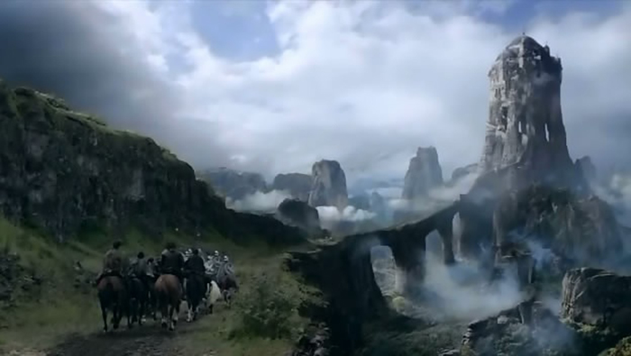 Architecture and Landscape of Games of Thrones