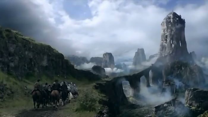 Architecture and Landscape of Games of Thrones