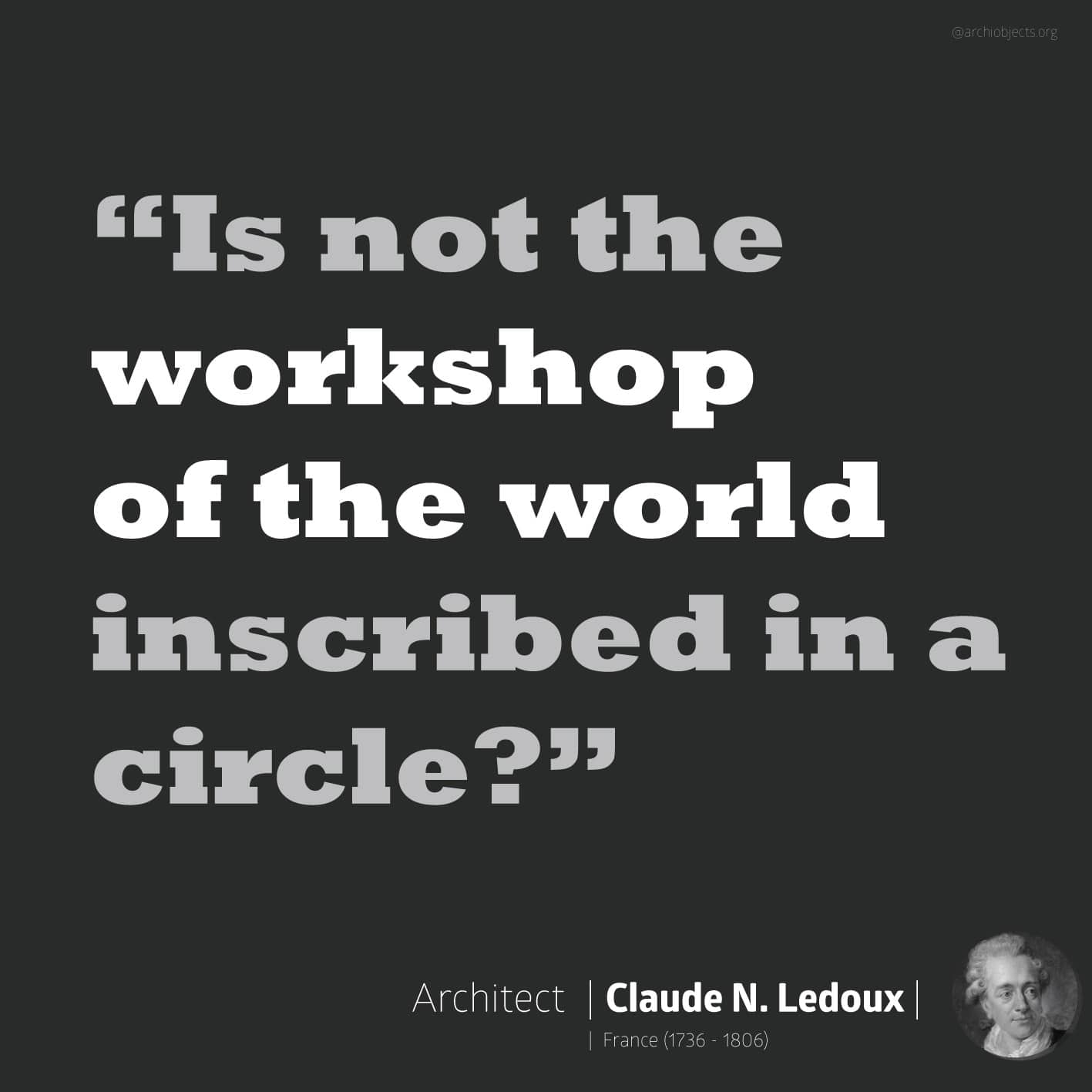 claude ledoux quote