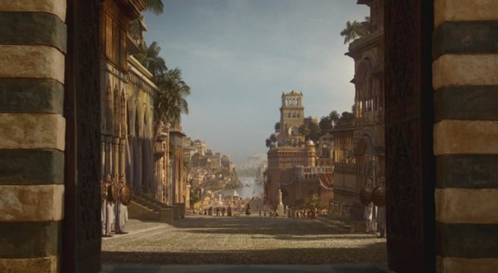 Architecture and Landscape of Games of Thrones