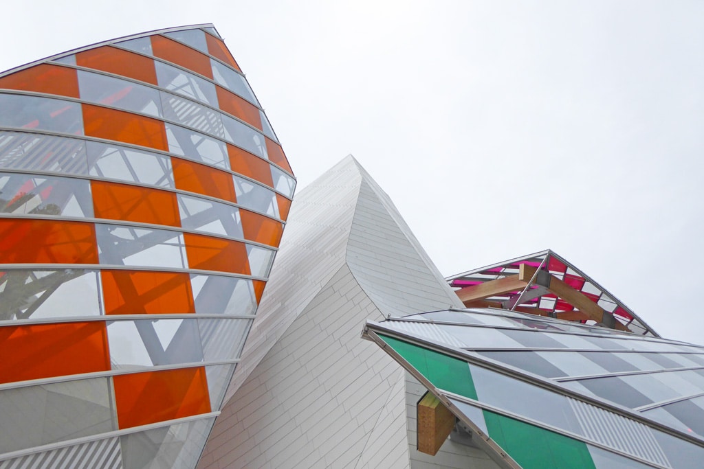 A closer look at Daniel Buren's colorful intervention at the