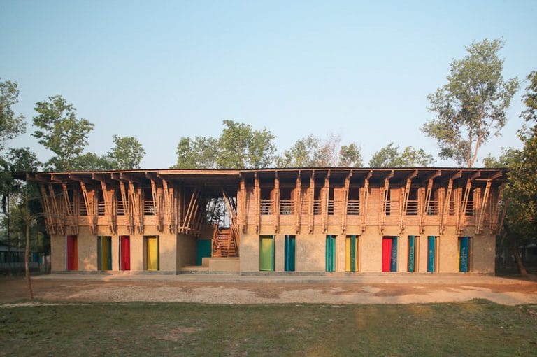 METISCHOOL in Bangladesh by von Anna Heringer und Eike Roswag