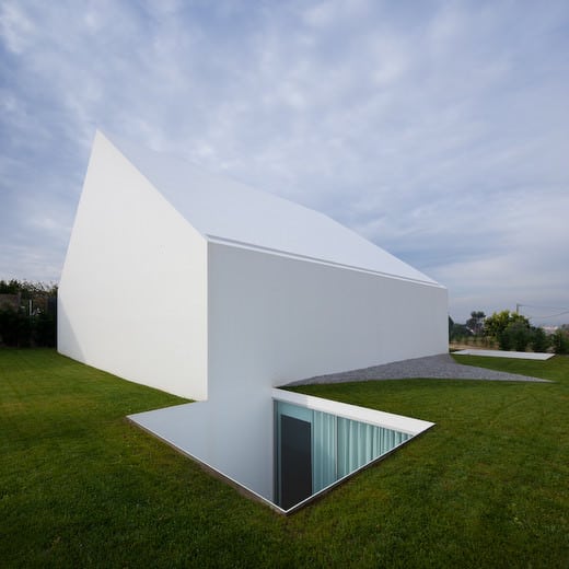 House In Leiria by Aires Mateus, Photo by Fernando Guerra s