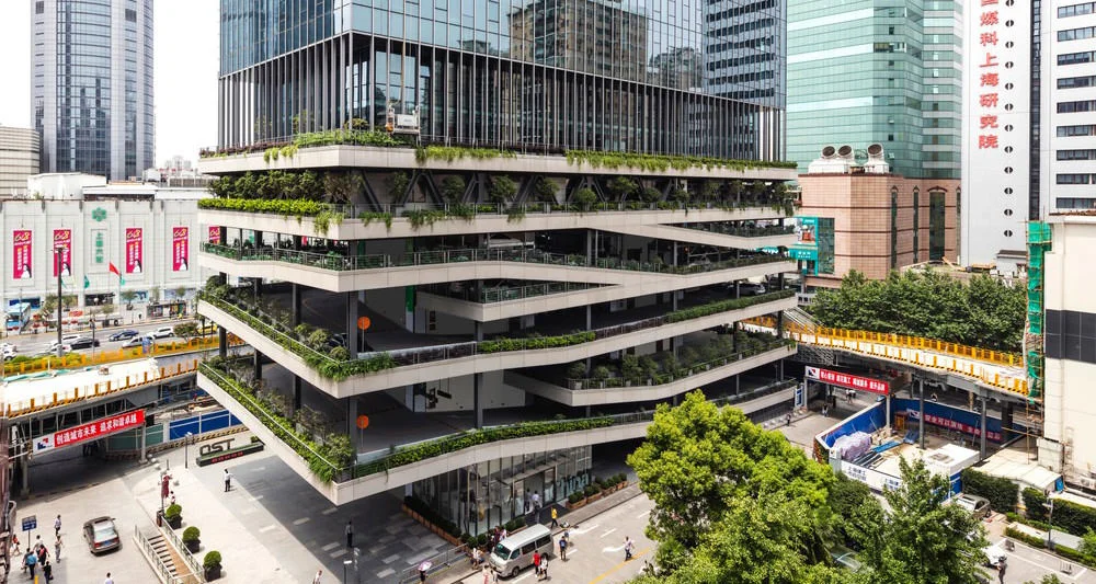 An urban oasis on Shanghai's busiest intersection | Archiobjects