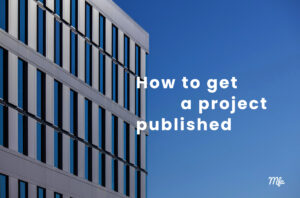 How to get a project published