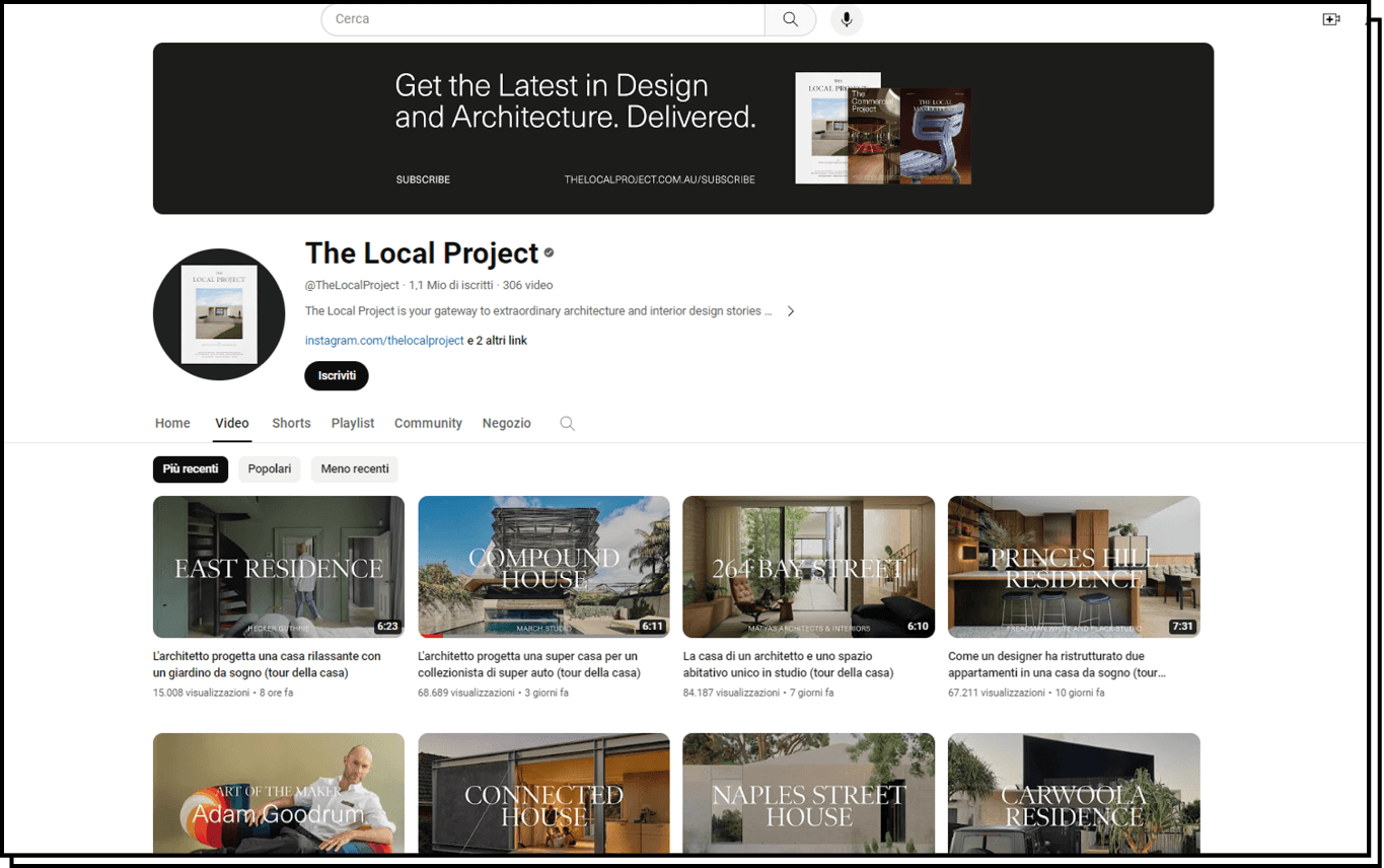 Best architecture YouTube channels | Archiobjects