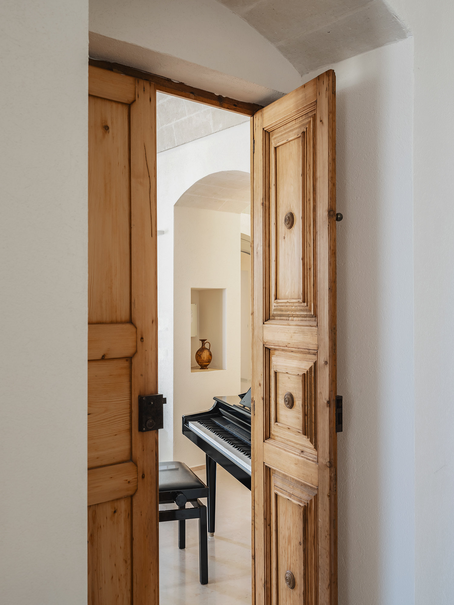 Interior design in Matera